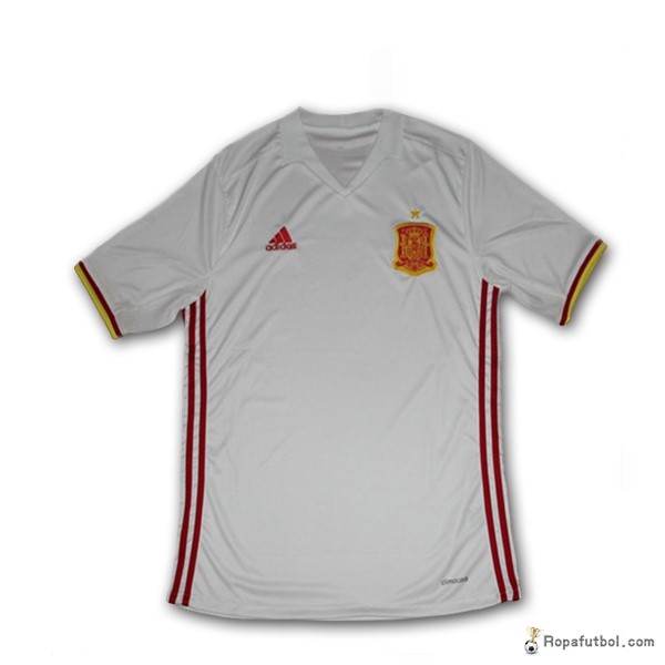 Camiseta España Replica Segunda Ropa 2017 Blanco